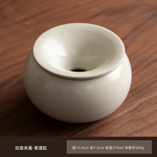 GUEFOON 陶瓷防飛灰菸灰缸家用, 1個, 雅雲煙灰缸黃色:如圖所示（5624）