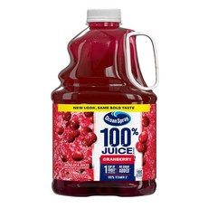 오션 스프레이 크랜베리 주스 Ocean Spray® 100% Juice Cranberry Juice Blend 101.4 fl oz Bottle, 1개, 3L