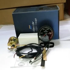 부스트 게이지 Greddi 62mm 7 색 자동차 미터 멀티 D/A 디지털 디스플레이 수온 2.5 인치, 09 Fuel press