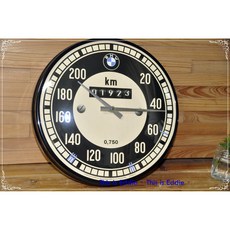 【This is Eddie】BMW原廠授權 復古時速表 計時器/時鐘/掛鐘 LOFT工業風, 1個