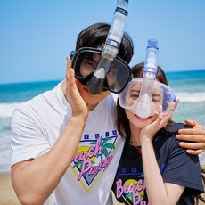 위크나인 아쿠아마린 스노클 마스크, 블랙