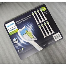 EHM 필립스 전동칫솔모 옵티멀화이트 8개입 소닉케어 코스트코