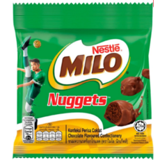 雀巢 MILO Nuggets 巧克力風味糖果, 25g, 1個