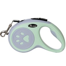 꿈꾸는비 자동 리드줄 5m 자동줄, 민트그레이