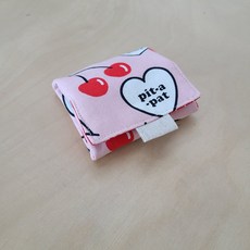 [DIY키트 패키지] 접히는 사각 퀼트지갑 만들기 동전케이스, 하트시그널, 1개