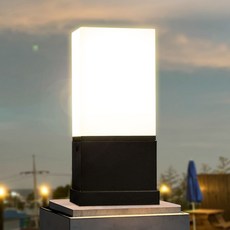 나눔조명 사각 문주등 LED 정원등 카페 데크등 테라스 조명, 04_8003 데크 (불투명)