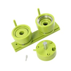 버튼 제작기용 수제 DIY 원형 펀칭 모델 (슬라이드 레일 버튼 제작기용), 피피, 녹색
