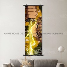 귀멸의칼날 아크릴스탠드 귀칼 장식 애니메이션 영화 캐릭터 포스터 홈 데코 벽걸이 그림 스크롤 귀멸의 칼날, [00] 25x75cm(10x30inch), [17] gmzr33-41