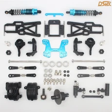 1/10 RC 모델 자동차 오프로드 버기 프레임 HSP 94107 용 전면 또는 DIY 어셈블리, 03 Rear assembly(KIT)
