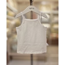 [아가방]강남점* 가볍고 터치감 좋은 40수 싱글 소재/ 가볍고 편안한 착용감/다양하게 활용할수있는 베이직 끈나시런닝/면100%