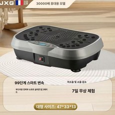 가정용 유산소 다이어트 덜덜이 실내운동 홈트 전신 전동 진동 운동기구 리모컨증정, 실버그레이 99단계조절+6단계전력 연소, 기본 모델명/품번