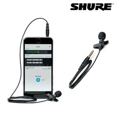 [SHURE] MVL 스마트폰용 핀마이크