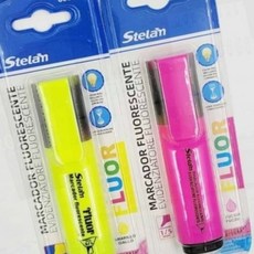 형광펜 하이라이터 밑줄펜 두꺼운 마킹펜 필기구 굵은 형광펜 노란색 분홍색 마커 펜, 상세페이지 참조, 상세페이지 참조