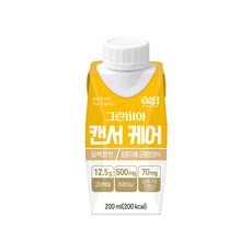 그린비아 캔서케어 담백한맛 균형영양식, 200ml, 6개