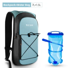 야외 자전거 사이클링 야외 스포츠 배낭 가방 등산 캠핑 수화 워터 가방 하이킹 러닝 배낭 배낭, Blue
