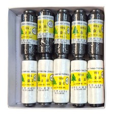 솔표 미니 재봉사 세트 각실 재봉실 미싱실 미니실 손가락실 (2색세트), 1개, 화이트5개+블랙5개
