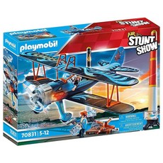 Playmobil 에어 스턴트 쇼 피닉스 바이플래인 70831, Playmobil 에어 스턴트 쇼 피닉스 바이플래인 7