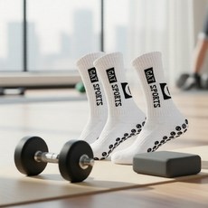 GAT SPORTS 防滑足球襪 3雙入 適合青少年及成人, 藍色,3-Pack, 1個