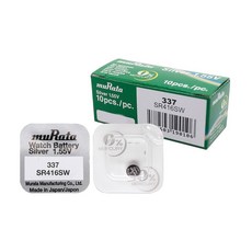 무라타 337(SR416SW)(10알) 시계건전지 1.55V ykm*946TP