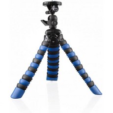 13430137 카메라 삼각대 어댑터 스탠드 거치대 Ultimaxx 12인치 블루 플렉시블 랩 어라운드 레그와 퀵릴리즈 마운트 플레이트가 포함된 고프로/DSLR 및 비디오 카메, 13430137 카메라 삼각대 어댑터 스탠드 거치대 U