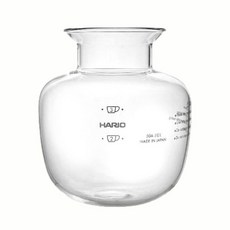 HARIO 50A虹吸壺上座 - 愛鴨咖啡正品公司貨 50A-3EX 耐熱玻璃, 透明, 1個