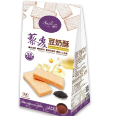 Smile99 藜麥豆奶酥-堅果黑芝麻/包, 160g, 1個
