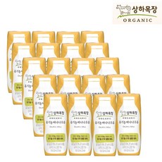 상하목장 유기농 멸균 바나나우유, 125ml, 20개