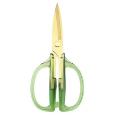 ARCHIKING 주방 가위 및 날카로운 가위 19.6cm7.75인치 블랙 티타늄 도금 가위 육류 및 가금류 가위 식기 세척기 사용 가능 아크릴 헨델 다목적 스테인리스, Crystal-Clear Acrylic Handles-