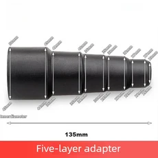 범용 진공 청소기 호스 어댑터 커넥터 튜브 변환기 (50mm 액세서리용), 03 5 Layer 1pcs