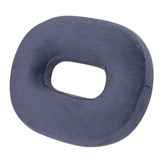 치질 방석 대형 다용도 도넛방석 남성용 여자용, 1개, 2. 대형 극세사 네이비