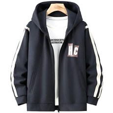 쥬엔리치 남자 빅사이즈 맨투맨 후드집업 4-12XL 후드티 특양면 JR249