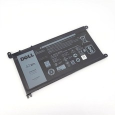 WDX0R WDXOR 3芯 電池 Inspiron 13/14/15/17 / Latitude 13 / Vostro 系列筆記型電腦適用, 1個, 戴爾變壓器45W-4530長條 含電源線