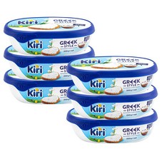 Kiri 끼리 크림치즈 스프레드 그릭스타일, 6개, 200g