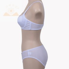 세트 3단계 A컵 청소년언더웨어 주니어브라팬티 청소년브라팬티 리본속옷