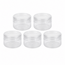 립트 화장품 소분 크림 용기 10g, 5개, 공병 5개, 공병