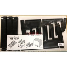 工具家達人 六協 台灣製造 砧板架 砧板 塑膠砧板架 廚房收納架 組合式砧板收納架, 1個, 黑色