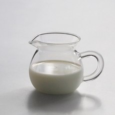 오반자이 여름의맛 밀크 내열 유리 숙우 미니 저그