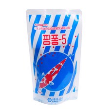 핑퐁 - 5 금붕어사료 사료, 310g, 1개