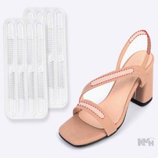투명 하이힐패드 4P 샌들뒤꿈치패드 구두패드
