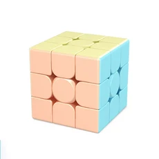 MOYU Meilong 탄소 섬유 매직 스피드 큐브 3C 전문 어른 퍼즐 2x2, 03 3X3 Macaron