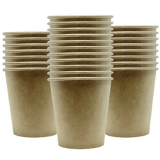 페이퍼맥스 크라프트 무인쇄 종이컵 1000개