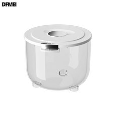 DFMEI 北歐透明防蟲防潮密封米桶家用廚房麪粉穀物儲物罐五穀雜糧收納盒, 1個, 大號(30*30*32.5)