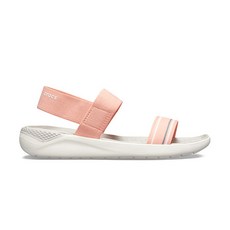 crocs 卡駱馳 Light Ride涼鞋 19SWSS205106, 220, 甜瓜/白