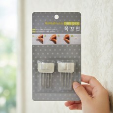 라포픽1 꼭꼬핀 다용도 걸이 2개입 못안박고액자걸기