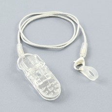 보청기 스트랩 분실 방지 고정 끈 목걸이 실버용품, A.더블이어