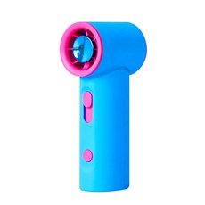 데코아르 멜로우 LED 에어제트 핸디 선풍기, 아쿠아 스카이