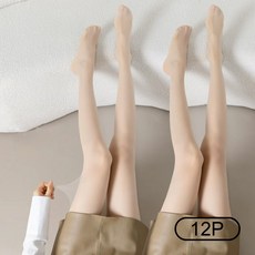 여성 사무직 학생 타이트 고탄력 팬티스타킹 12P FREE