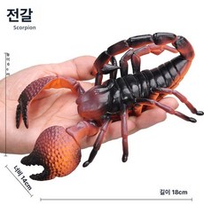 왕잠자리 모형 해충퇴치기 캠핑 낚시 텐트 장식 대형 곤충 장난감, 스콜피언, 1개