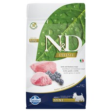 Farmina 法米納 ND 全系列 狗飼料 小包, 1個, GD3無穀糧 成犬羊肉藍莓小顆粒800g