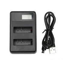 Xiaoyi 2 4kyi lite 충전기 리튬 배터리 + LCD 스마트 Yi 4k YI 360 액션 카메라, 06 1 Charger
